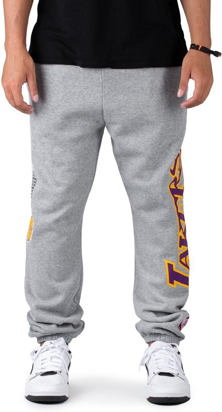 Mitchell & Ness Team Origins Fleece Pants Los Angeles Lakers M Herren