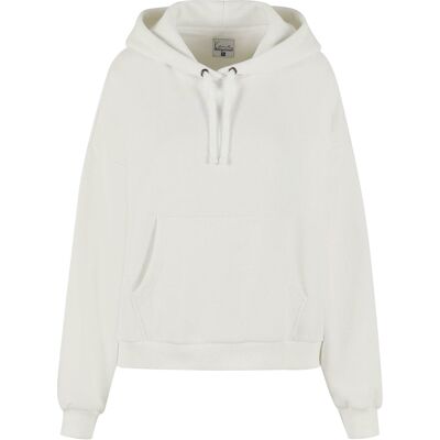 Karl Kani Small Signature Essential Hoodie Off White M Damen Karl Kani Small Signature Essential Hoodie Off White M Damen