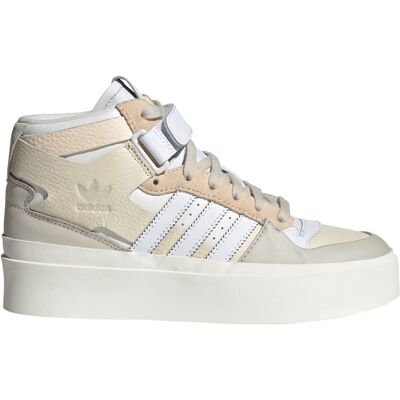 Adidas Originals Forum Bonega Mid Sneaker Ecru Tint / Cloud White 36 Damen Adidas Originals Forum Bonega Mid Sneaker Ecru Tint / Cloud White 36 Damen