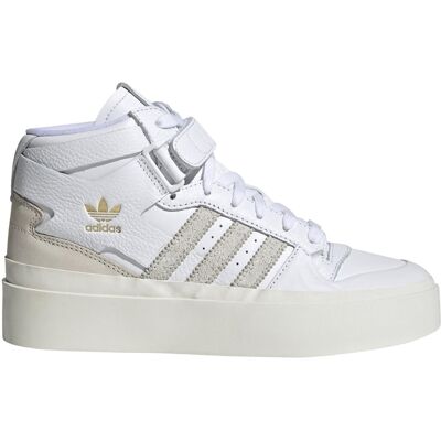 Adidas Originals Forum Bonega Mid Sneaker Cloud White / Orbit Grey / Bliss 36 Damen Adidas Originals Forum Bonega Mid Sneaker Cloud White / Orbit Grey / Bliss 36 Damen