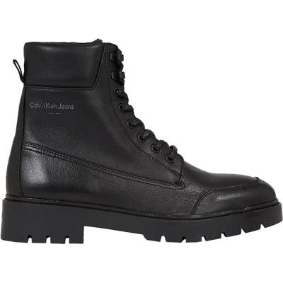 Calvin Klein Combat Mid Laceup Triple Black 45 Herren Calvin Klein Combat Mid Laceup Triple Black 45 Herren