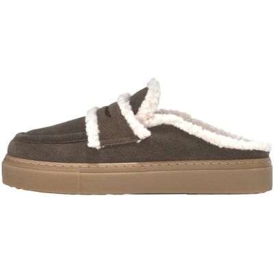 Inuikii Mule Wool Dark Brown 37 Damen Inuikii Mule Wool Dark Brown 37 Damen