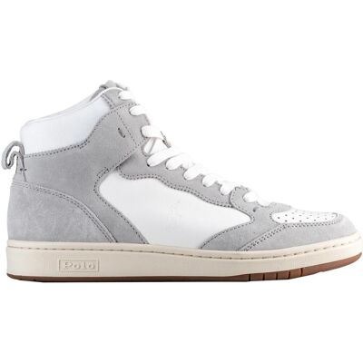 Polo Ralph Lauren Court High Grey Fog / Deckwash White 45 Herren Polo Ralph Lauren Court High Grey Fog / Deckwash White 45 Herren