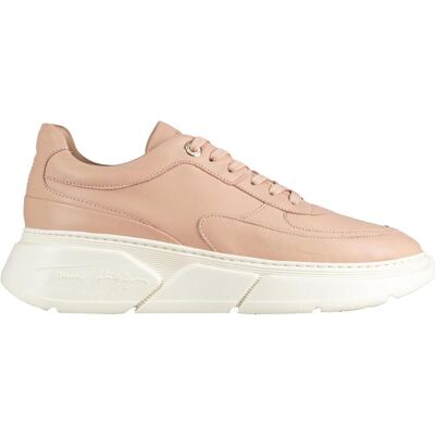 Tommy Hilfiger Chunky Leather Sneaker Misty Blus 41 Damen Tommy Hilfiger Chunky Leather Sneaker Misty Blus 41 Damen