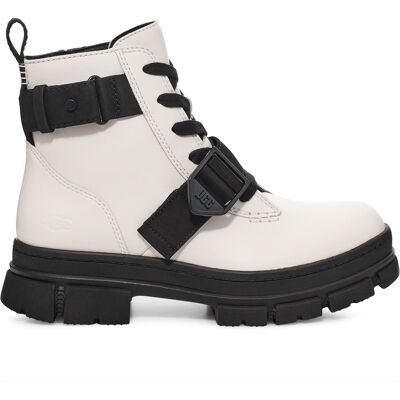 UGG Ashton Lace Up Boots White / Black 36 Damen UGG Ashton Lace Up Boots White / Black 36 Damen