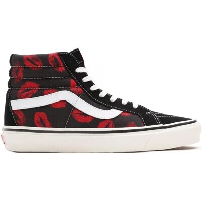 Vans Anaheim Factory SK8 HI 38 DX Sneaker Og Black / Og Hotlips 42 Herren Vans Anaheim Factory SK8 HI 38 DX Sneaker Og Black / Og Hotlips 42 Herren