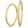 Ringladen 1,5 mm breite Ringe aus Gold ohne Steinbesatz