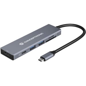 Conceptronic DONN23G 6-in-1 USB 3.2 Gen 1 Dockingstation