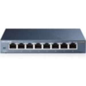 TP-LINK TL-SG108 8x Port Desktop Gigabit Switch Metall