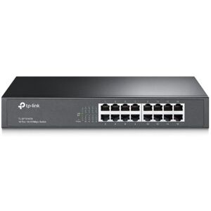 TP-LINK TL-SF1016DS 16x Port Switch Unmanaged 13-Zoll-Stahlgehäuse