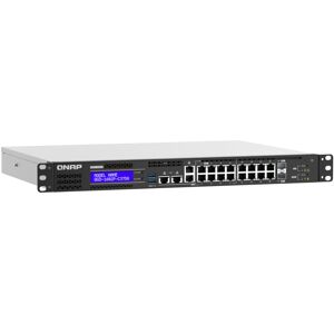 QNAP QGD-1602P-C3758-16GB Switch Web Managed 18 Port 2,5Gbps PoE, 2 SFP+