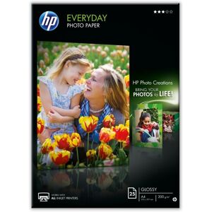 HP Q5451A Fotopapier glänzend, 25 Blatt, DIN A4, 200 g/qm