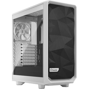 Fractal Design Meshify 2 Compact Lite White TG Clear Gaming Gehäuse