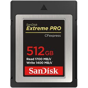 SanDisk Extreme Pro 512 GB CFexpress Typ B Speicherkarte bis zu 1700 MB/s