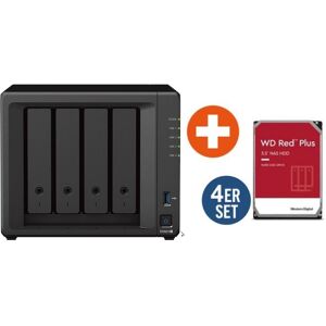 Synology Diskstation DS923+ NAS 4-Bay inkl. 4x WD Red Plus WD80EFPX - 8 TB