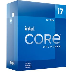 INTEL Core i7-12700KF 3,8GHz 8+4 Kerne 25MB Cache Sockel 1700 (Boxed o. Lüfter)