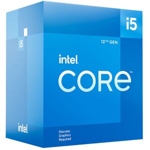 INTEL Core i5-12400F 2,5GHz 6 Kerne 18MB Cache Sockel 1700 (Boxed mit Lüfter)