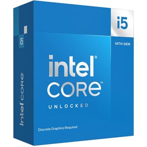 INTEL Core i5-14600KF 3,5 GHz 6+8 Kerne 24MB Cache Sockel 1700 Boxed o. Lüfter