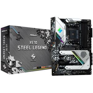 ASRock X570 Steel Legend AM4 ATX Mainboard M.2/HDMI/DP/USB3.2(Gen2)