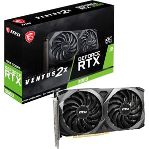 MSI GeForce RTX 3060 Ventus 2X OC 12GB GDDR6 Grafikkarte 3xDP/HDMI