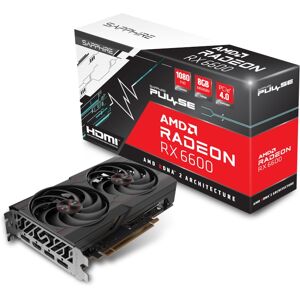 SAPPHIRE AMD Radeon RX 6600 OC Pulse Gaming Grafikkarte mit 8GB GDDR6 3xDP