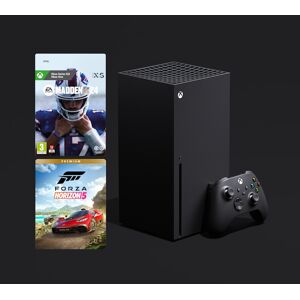 Microsoft Xbox Series X inkl. Forza Horizon Premium Edition + Madden NFL 24