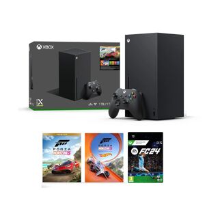 Microsoft Xbox Series X + Forza Horizon Premium Edit incl. EA FC 24 Std. Edit