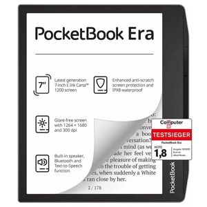 Pocketbook Readers GmbH PocketBook Era Stardust Silver eReader mit 300 DPI 16GB