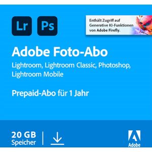 Adobe Creative Cloud Foto-Abo   20 GB   Download & Produktschlüssel