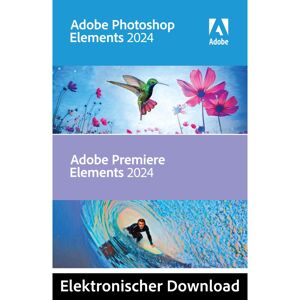 Adobe Photoshop & Premiere Elements 2024   Windows   Download & Produktschlüssel