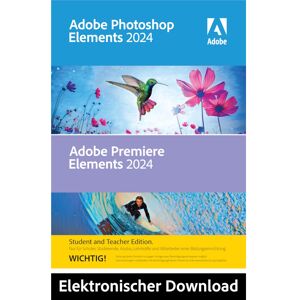 Adobe Photoshop & Premiere Elements 2024   Windows   Studenten & Lehrer   Download