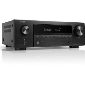 Denon AVR-X1800H 7.2 AV Receiver Schwarz 8K Dolby Atmos, HEOS Built-in