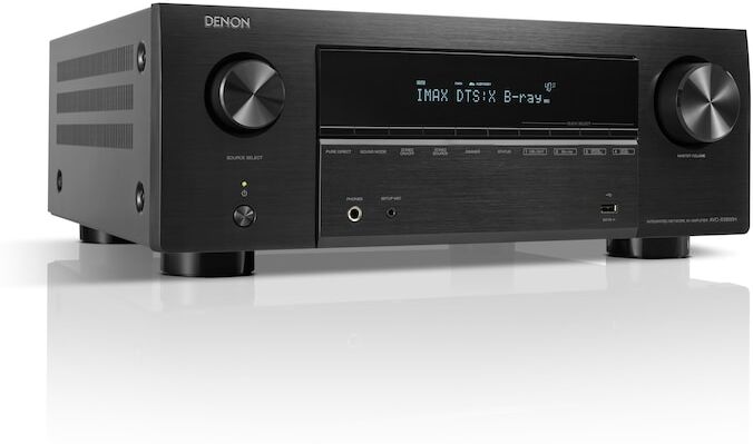 Denon AVC-X3800H 9.2 AV Receiver Schwarz - 8K 3D-Audio Dolby Atmos HEOS IMAX