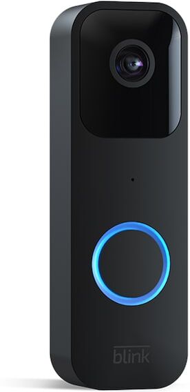 Amazon Blink Video Doorbell - Zwei-Wege-Audio, HD-Video, Bewegungssensor, schwarz