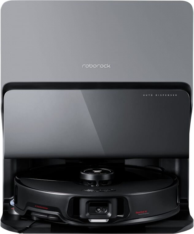 Roborock S8 MaxV Ultra schwarz Saugroboter mit Selbstreinigungsstation