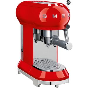 SMEG Hausgeräte GmbH SMEG ECF01RDEU 50s Style Espresso-Kaffeemaschine Rot