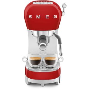 SMEG Hausgeräte GmbH SMEG ECF02RDEU 50s Style Espresso-Kaffemaschine Rot