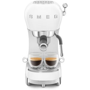 SMEG Hausgeräte GmbH SMEG ECF02WHEU 50s Style Espresso-Kaffemaschine Weiß