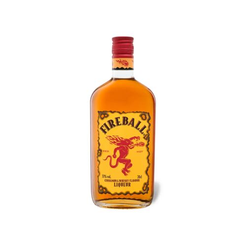 Fireball Likör mit Zimt und Whisky 33% Vol