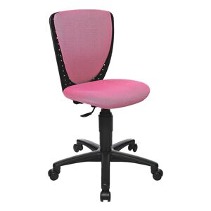 TOPSTAR Schreibtischstuhl »High S'cool«, mit Muldensitz und Lordosenstütze, (ohne Armlehnen), pink