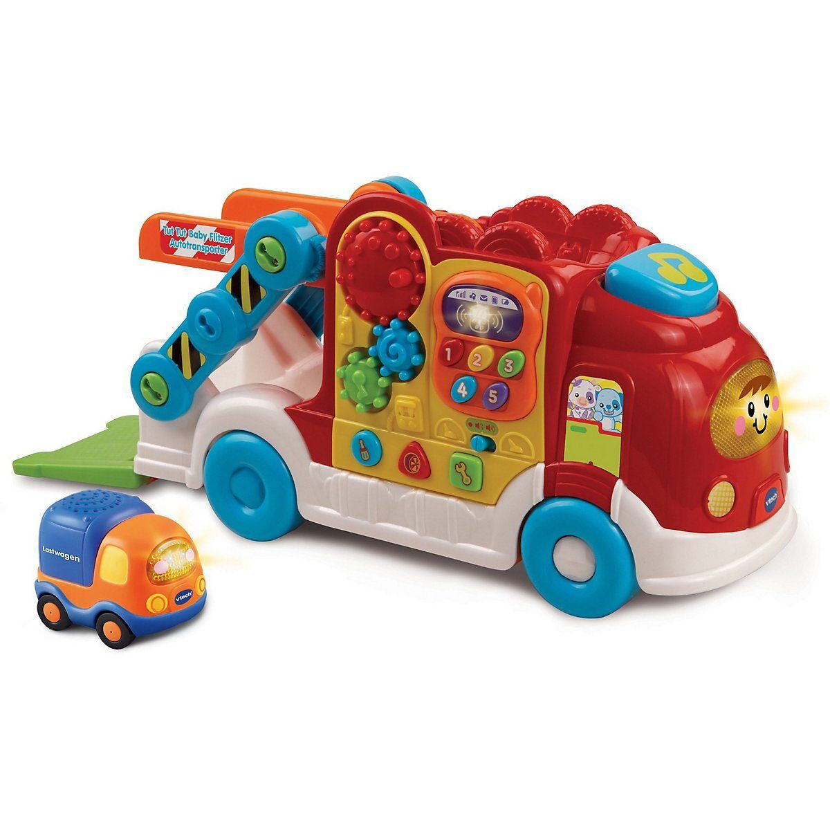 Vtech® Spielzeug-Auto »Tut Tut Baby Flitzer - Spielset Autotransporter«