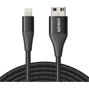 Anker 551 USB-A auf Lightning Kabel Black / 3m