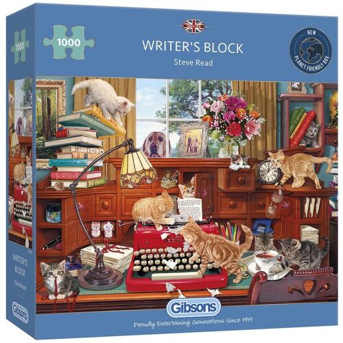 Gibsons Writer's Block 1000 -teiliges Puzzle Puzzle - Gibsons