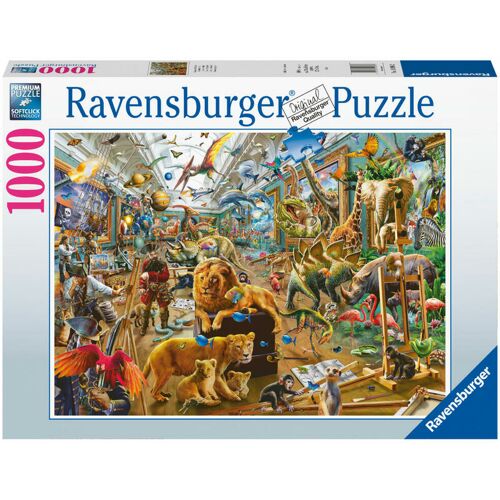 RAVENSBURGERAG Ravensburger Chaos in der Galerie, Erwachsenenpuzzle, Erwachsenen Puzzle, 1000 Teile, 16996