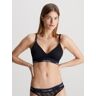 Schwangerschafts-BH CALVIN KLEIN UNDERWEAR "LL TRIANGLE (MATERNITY)" Gr. L (40), N-Gr, schwarz (black) Damen BHs Umstandswäsche mit Strukturmuster