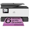 HP Multifunktionsdrucker "OfficeJet Pro 9012e" Drucker 6 Monate gratis Drucken mit HP Instant Ink inklusive schwarz (schwarz, grau) Multifunktionsdrucker
