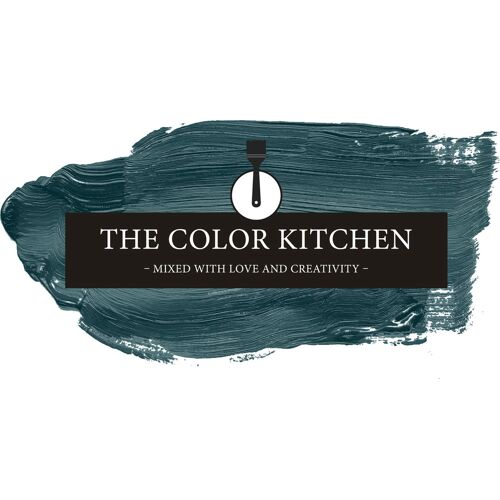 A.S. CRÉATION Wand- und Deckenfarbe „Seidenmatt Innenfarbe THE COLOR KITCHEN“ Farben für Wohnzimmer Schlafzimmer Flur Küche, versch. Grüntöne Gr. 5 l, grün (tck3012 specific spirulina) Wandfarbe bunt