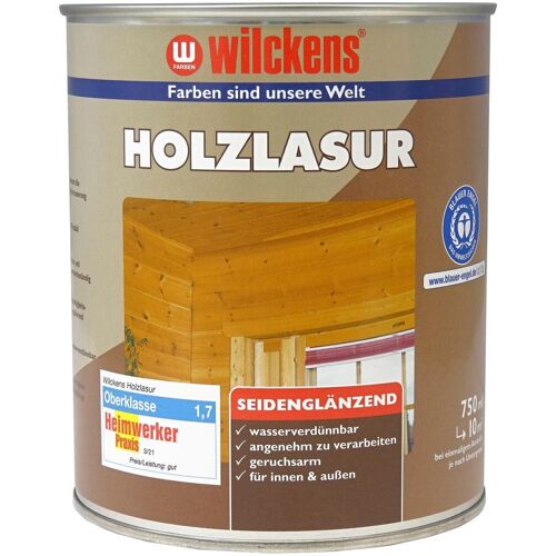 WILCKENS FARBEN Holzschutzlasur "Holzlasur LF" Farben 0,75 l, grau Holzfarben Lasuren