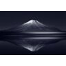 PAPERMOON Fototapete "Photo-Art TAKASHI SUZUKI, REFLEXION MT FUJI" Tapeten Gr. B/L: 5,00 m x 2,80 m, Bahnen: 10 St., bunt Fototapeten