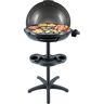 Elektro-Standgrill STEBA "VG 325" Kontaktgrill_Standgrill_Tischgrill_Teppanyakigrill schwarz (schwarz, grau) Stand-Elektrogrills